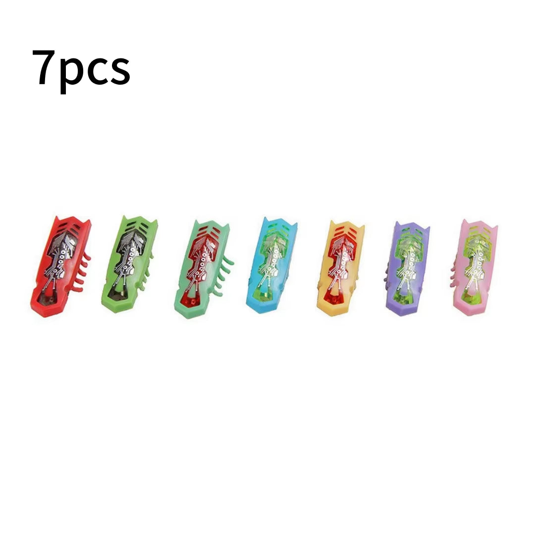 Mini Electric Bug Pet Dog Cat Toy Interactive Cute Ladybird Beetle Animal Shape Cat Toys Walking Insect Cat Playing Supplies