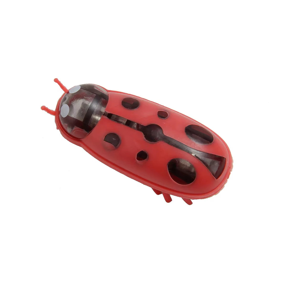 Mini Electric Bug Pet Dog Cat Toy Interactive Cute Ladybird Beetle Animal Shape Cat Toys Walking Insect Cat Playing Supplies