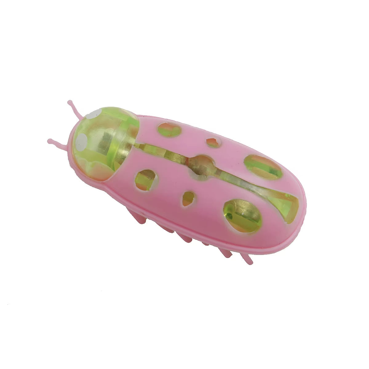 Mini Electric Bug Pet Dog Cat Toy Interactive Cute Ladybird Beetle Animal Shape Cat Toys Walking Insect Cat Playing Supplies